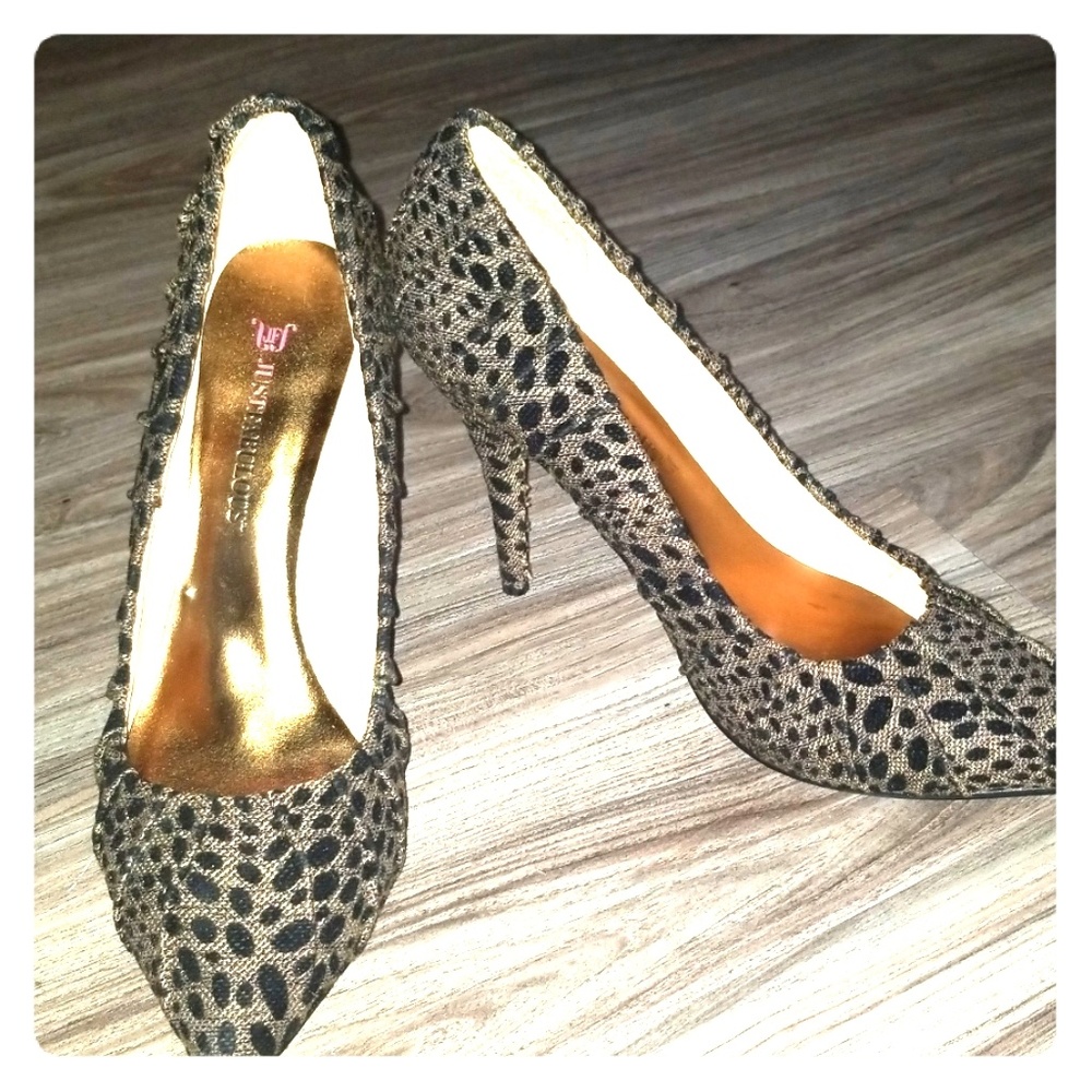 Cheetah Print Heels
